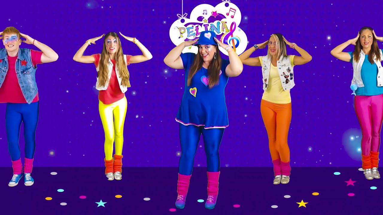 Cabeza, Hombros, Rodillas y Pies. Canciones infantiles y divertidas con las partes del cuerpo.