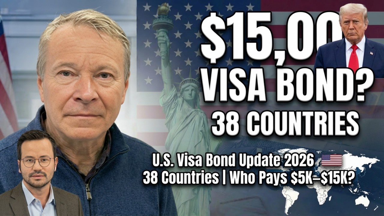 Обновленная информация о залоговом обеспечении для виз в США 🔴 38 стран | Кто платит от 5 до 15 т...