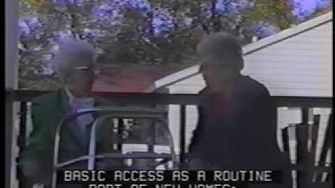 Building Better Neighborhoods, Part 2 (with Visitability Song)