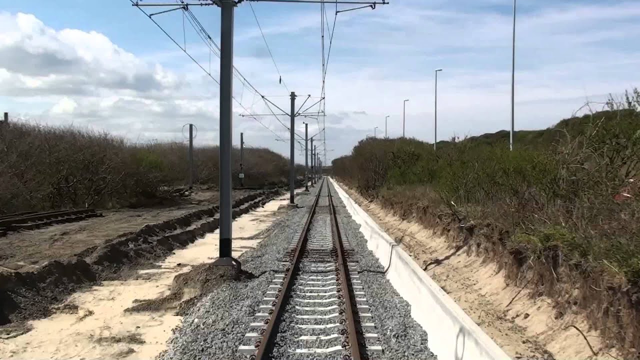 Trajectvideo PCC 1006 Knokke - Westende (lage versnelling)