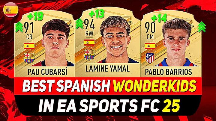 EA FC 25 WONDERKIDS 🇪🇦 ✸ BEST YOUNG SPANISH TALENTS IN CAREER MODE! ft. YAMAL, CUBARSÍ, BARRIOS...