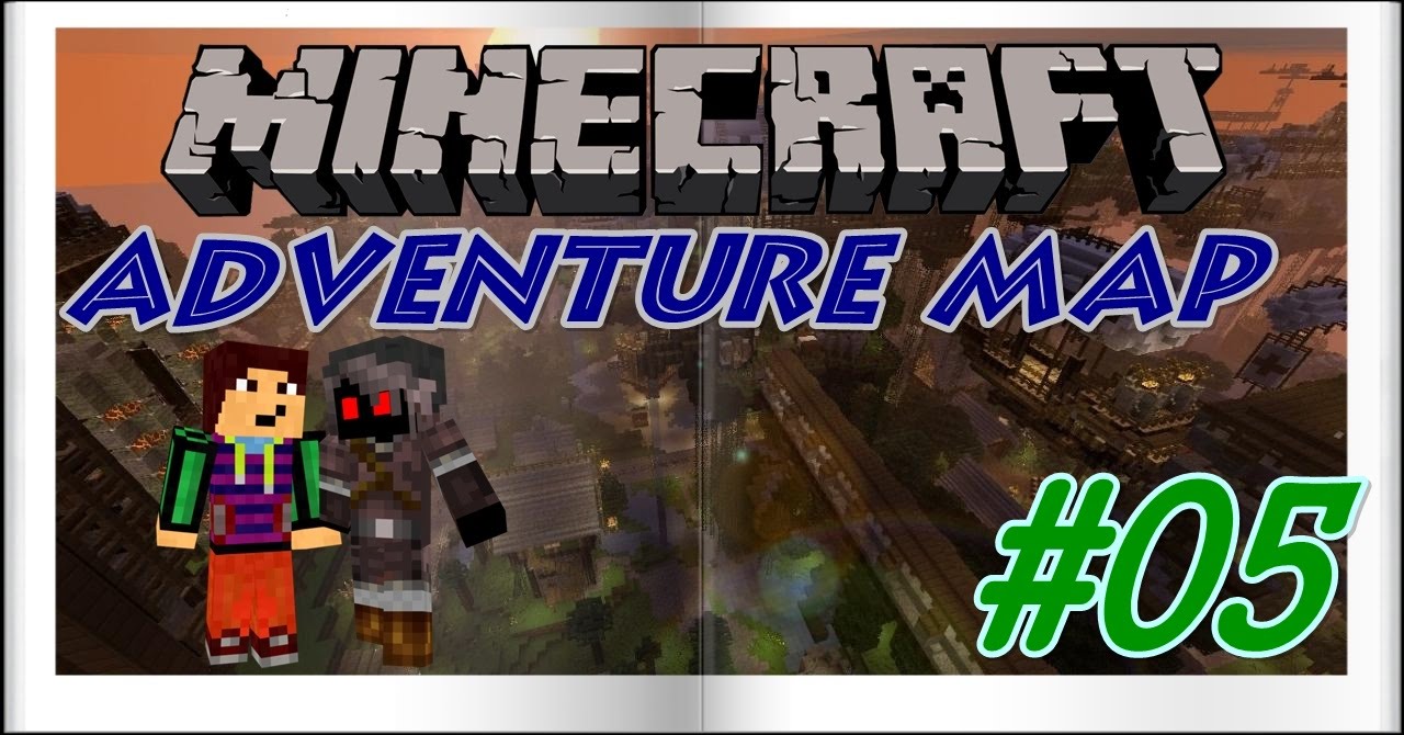 Let's play Minecraft Adventure Map #005: Krieg im Grün - YouTube