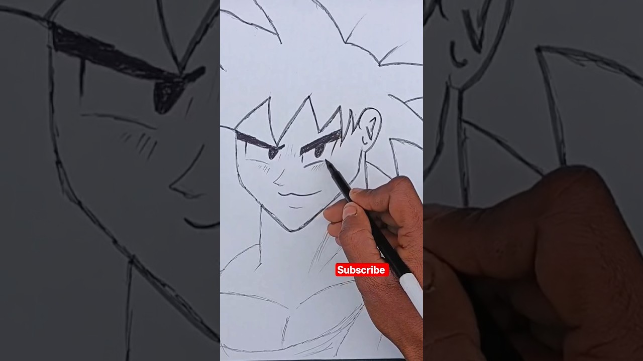 Goku Drawing Video || 