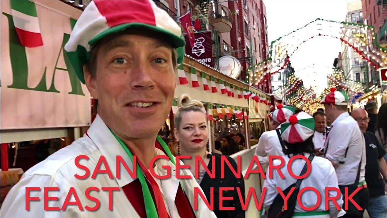 NYC Feast of San Gennaro Italian Festival Little Italy Clarity
