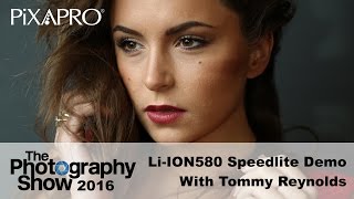 Photography Show 2016 - Li-Ion580 Speedlite Demo with Tommy Reynolds