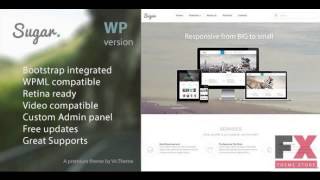 Preview Sugar - Business Responsive WordPress Theme TForest