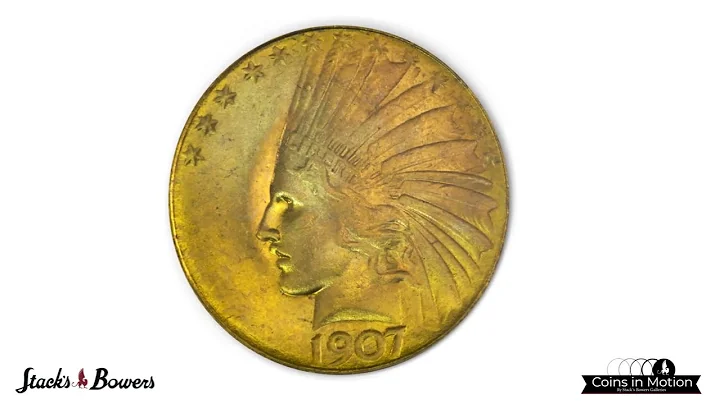 MS-67, CAC Rounded Rim 1907 $10 Indian Selling at Stack's After 20 Years Off of the Market