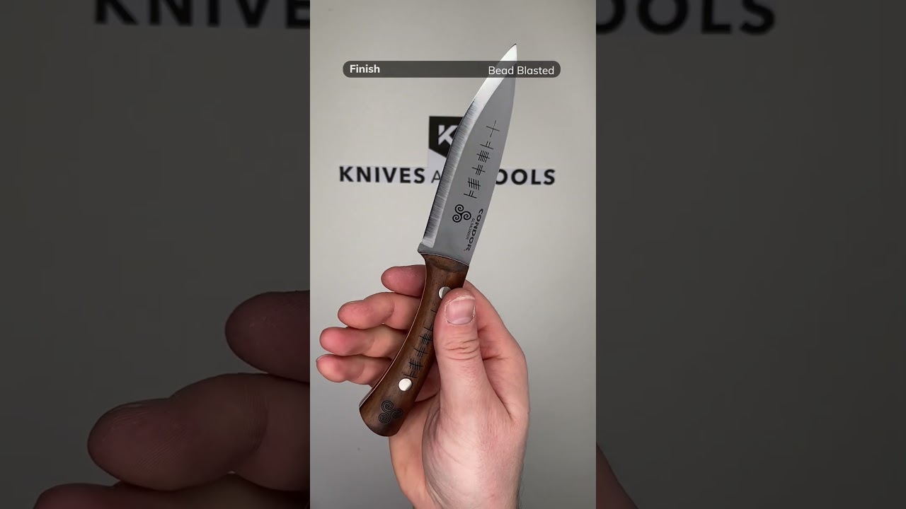 Condor Druid CTK3974-45HC, 1095 Carbon Steel, Walnut Wood