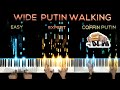 5 Levels of Wide Putin Walking: EASY to COFFIN PUTIN
