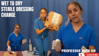 Unlocking the Secrets of Wet to Dry Dressing in Nursing