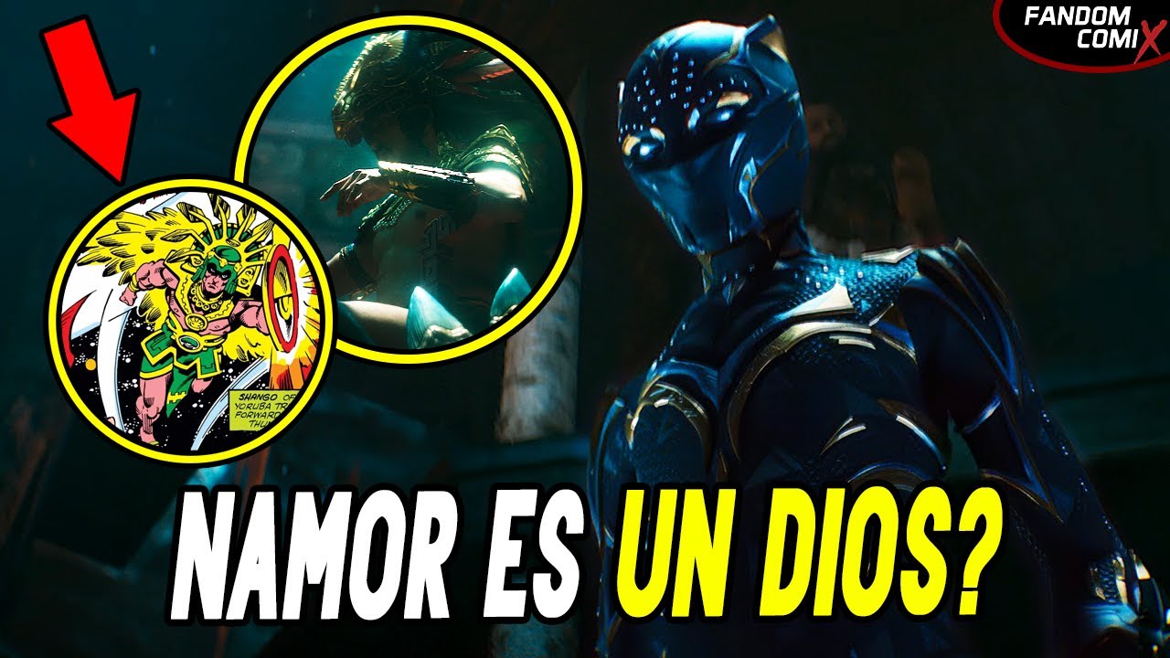Wakanda POR SIEMPRE nuevo trailer | Origen de NAMOR | ¿Avatar de la serpiente emplumada? | Análisis