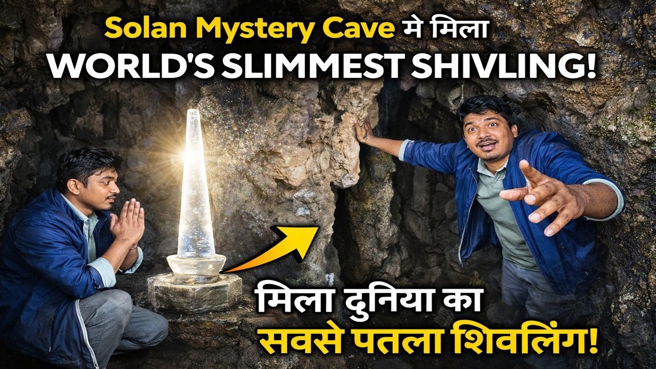 99.999% लोगों को नहीं पता! Solan की Mystery Cave का सच 😱