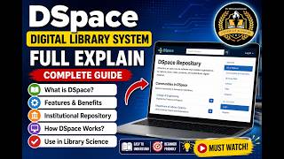 D Space Digital Library System Explained | Full Guide for Beginners | Mr. Vijay Pratap Singh Sir