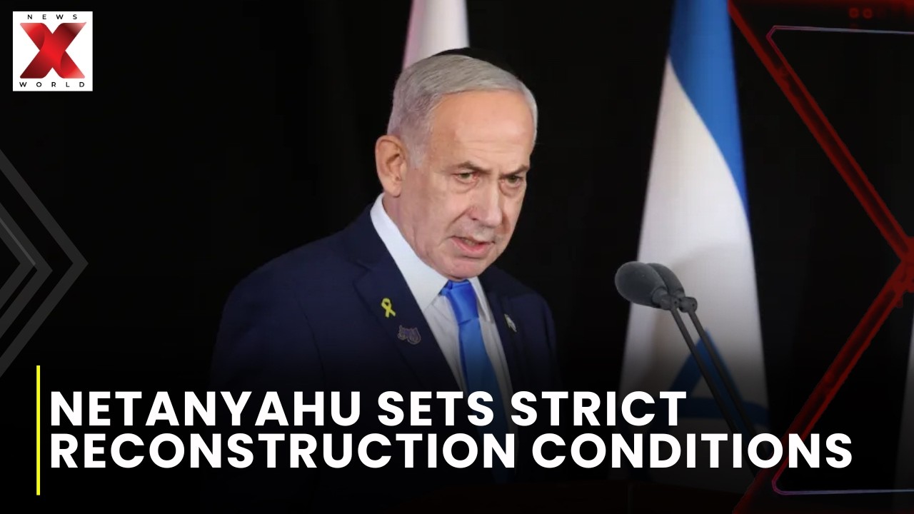 Netanyahu Says Gaza Reconstruction Tied To Hamas Demilitarization Agreement | NewsX World