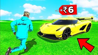 GTA 5, but EVERYTHING Costs ONLY ₹6 with CHOP \& BOB