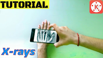 X-ray hand effect in kinemaster Tutorial  [In English] 2018