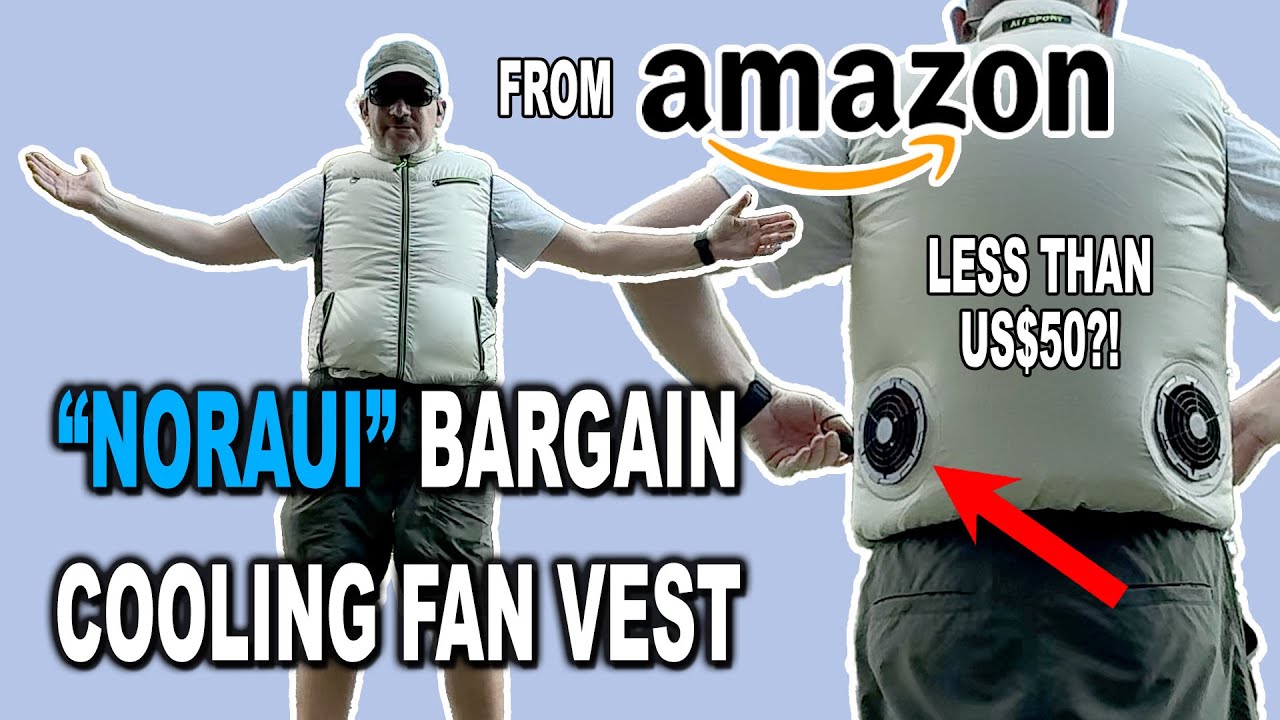 Cooling Fan Vest Men Noraui 2025 Storm Fan Jacket – Cooling Vest