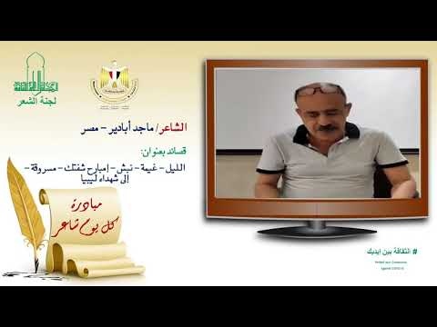 الشاعر ماجد أبادير مصر