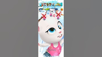 Talking Tom Gold Run Funny Fails (part 101) #shorts #gaming #youtubeshorts #viralvideo #viral