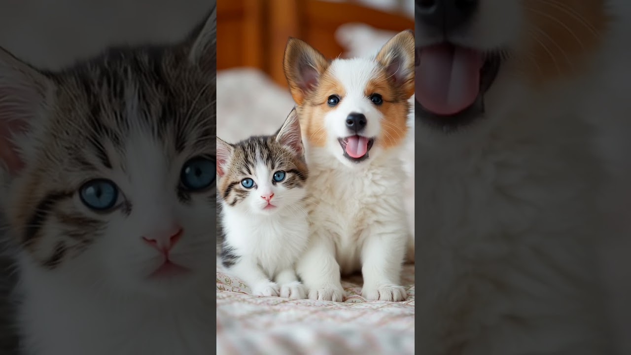 Dog and Cat: Strategic alliance for world domination! 👑 The plan is set!