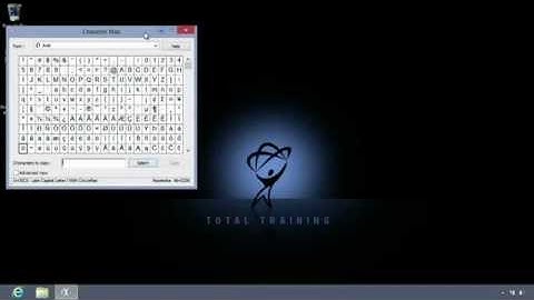 02.Windows 8  Character Map 2013 amazing