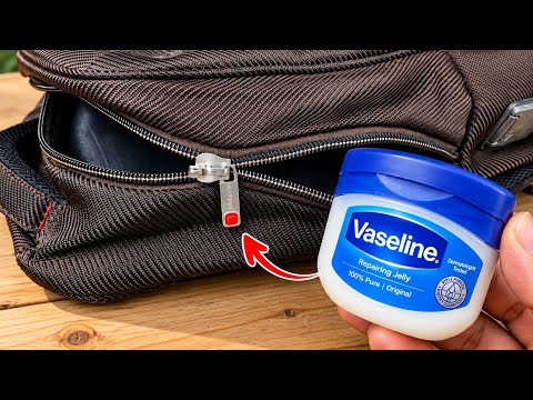 JUST 1 MINUTE! This broken zipper repair method will save you money