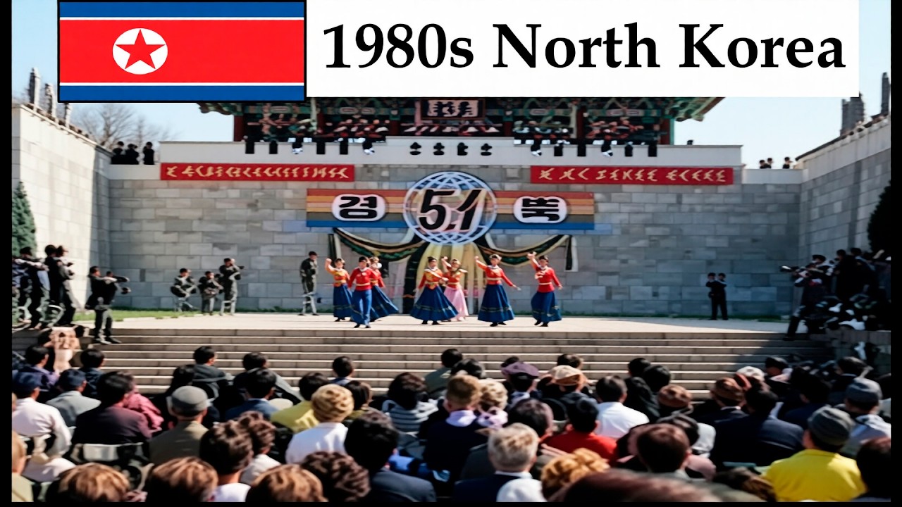 Spring Past Times Spring Pastimes in Korea (1988) - North Korea in the late 1980s - YouTube