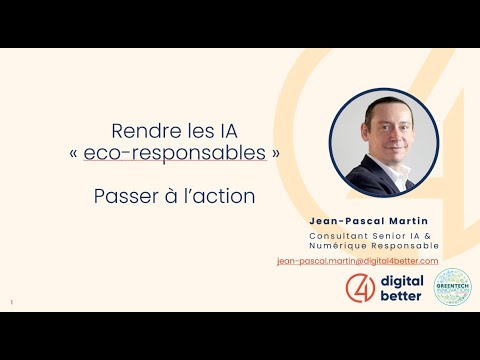 Rendre les IA eco-responsable, Passer à l'action