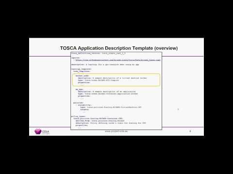 MiCADO Tutorial: How to create ADTs in TOSCA