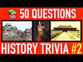 History trivia quiz 2  50 world history trivia quiz questions and answers  pub quiz