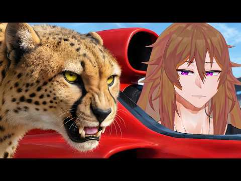 O CARRO MAIS RÁPIDO DO MUNDO VS UM GUEPARDO! - Daigo React