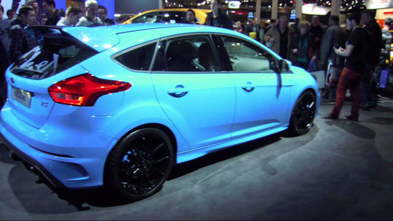 FORD Focus RS engine display 2.3ecoboost HD 2016