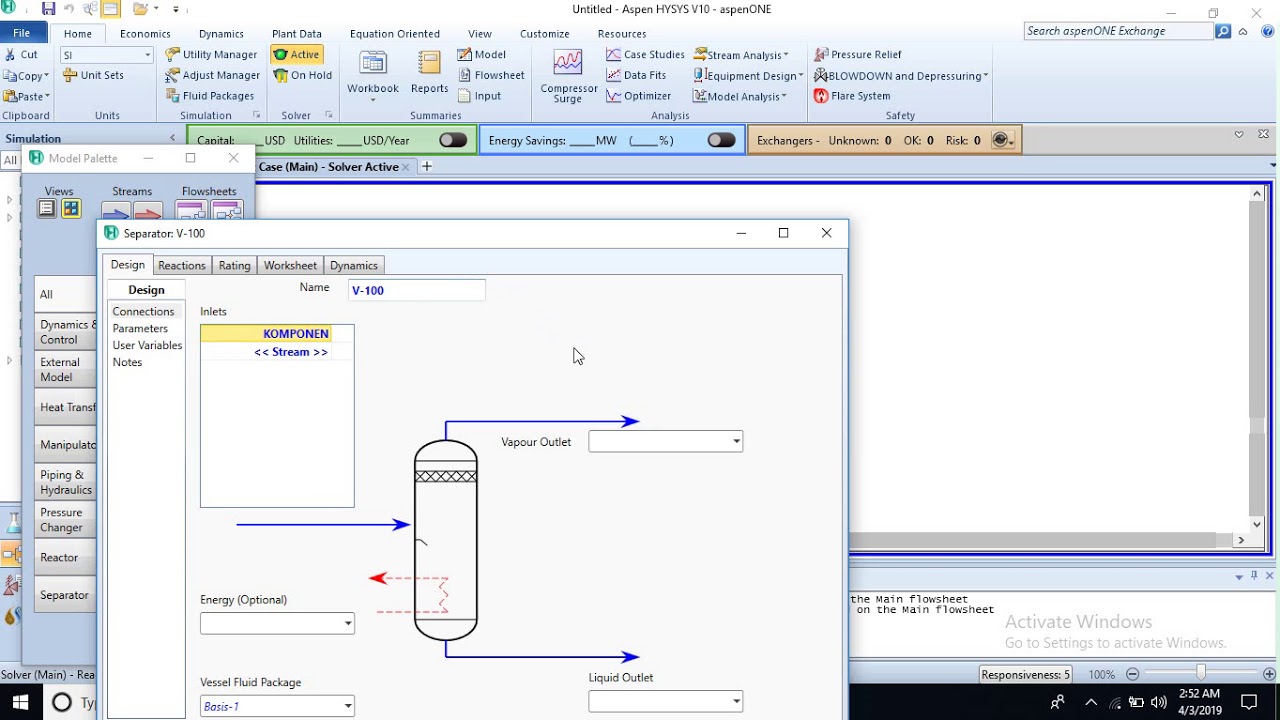 TUTORIAL ASPEN HYSYS EXERCISE 3 YouTube TUTORIAL ASPEN HYSYS EXERCISE 3 YouTube