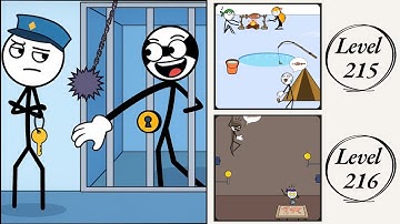 Thief Puzzle: Level 215 , 216 – How to Solve? (Walkthrough)