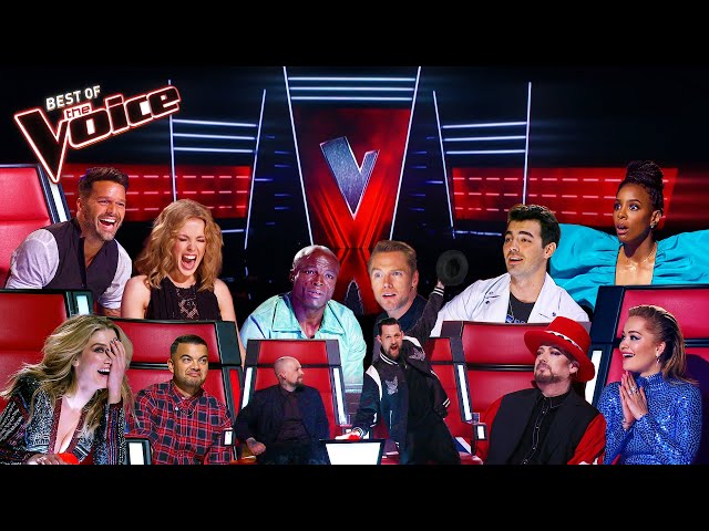 Most ICONIC Blind Auditions of The Voice Australia EVER 🤩 class=