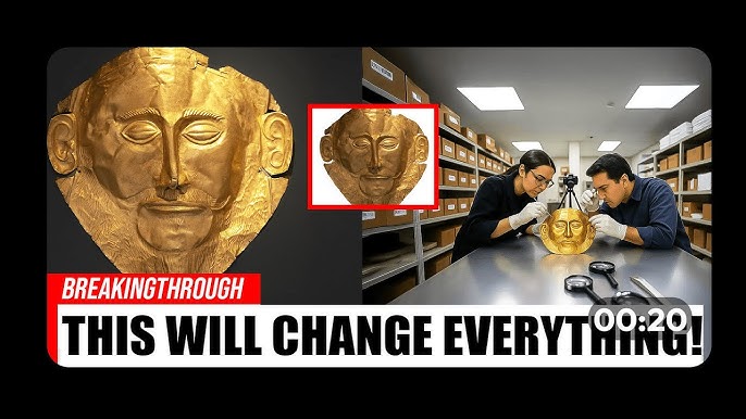 Historians Finally Solve the Mystery of the Death Mask of Agamemnon...And  It's Bad