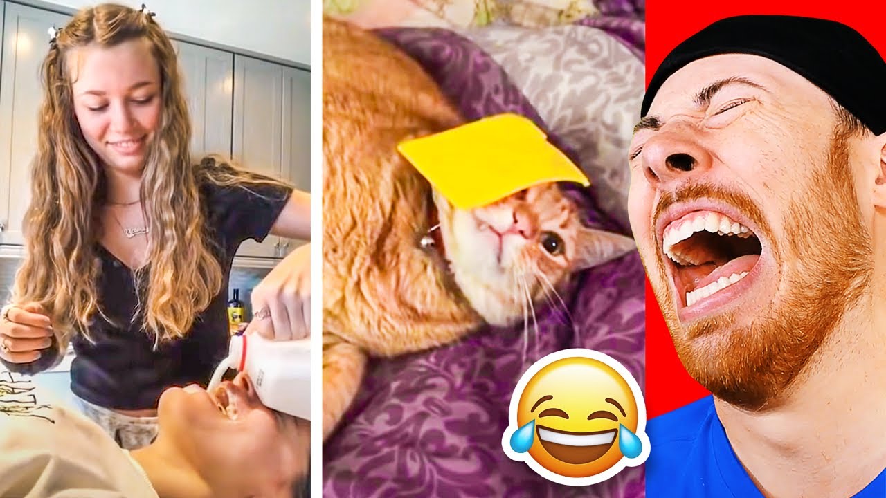 FUNNIEST Try Not to Laugh or Grin Challenge