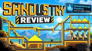 Sandustry Review – Factorio Meets Terraria And Noita