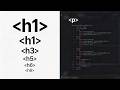 HTML-এ Heading ও Paragraph লেখার সঠিক নিয়ম! | HTML Course Part-2 (শিখতে আগ্রহী ব্যক্তিদের জন্য)