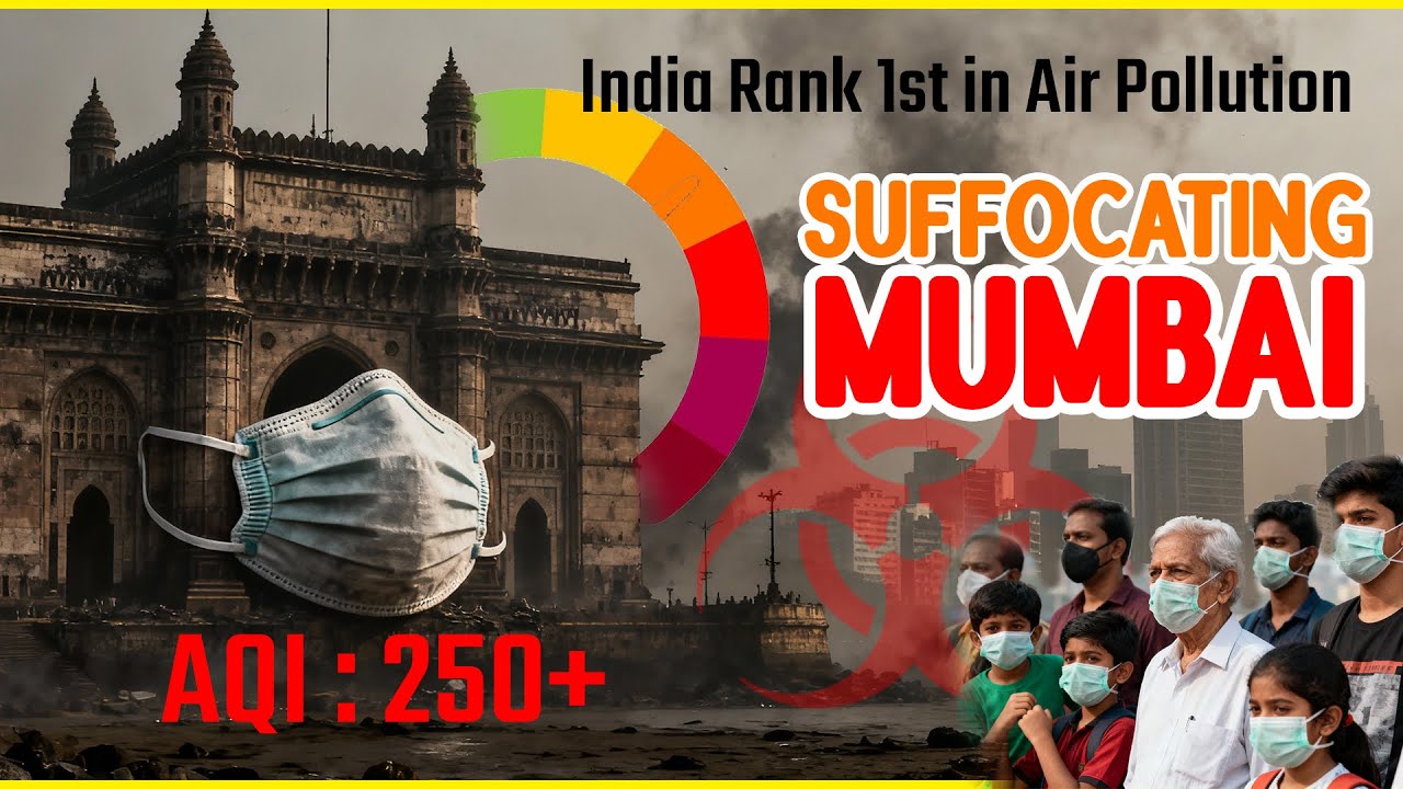 Breathless Mumbai ☣️| Diseases & Hard Truths |  AQI 250+ 🚨 