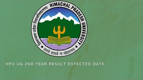 HPU UG BA/BSC/B.COM 2nd year result  expected date 🤔