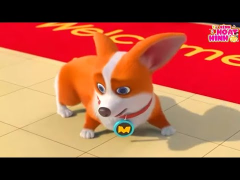 Cười Bể Bụng Với Chú Chó Thông Minh - Chú Chó Moco - Phim Hoạt Hình Chú Chó Moco Vui Nhộn Cho Bé