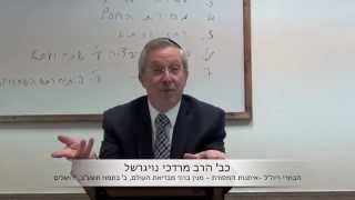 הרב מרדכי נויגרשל - שיעור ברמה גבוהה על ספר הכוזרי 2 מומלץ בחום!