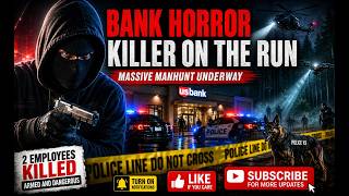 Killer on the Run 😱 | Deadly Bank Robbery Sparks Massive Manhunt