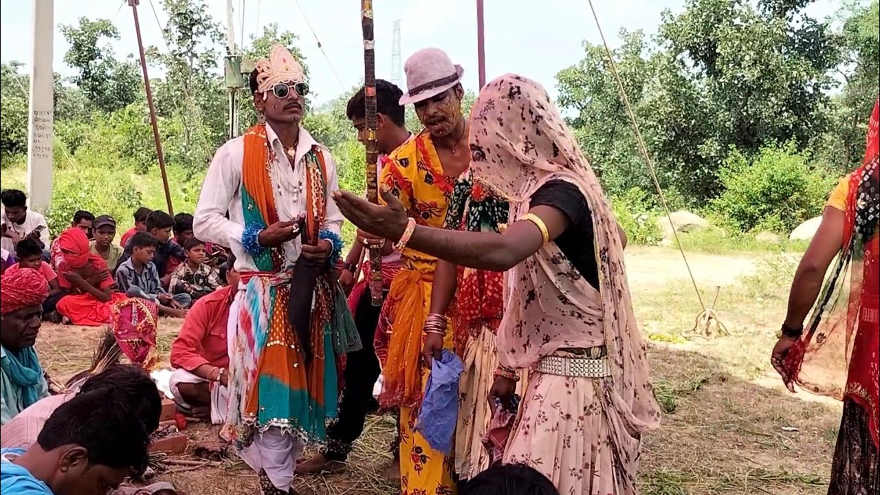 कान्हा गुजरी का गवरी खेल । गवरी 2023 । present village life। 