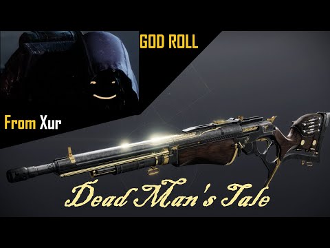 You have 3 Days to get this Dead Man's Tale! - Xur April 15-18