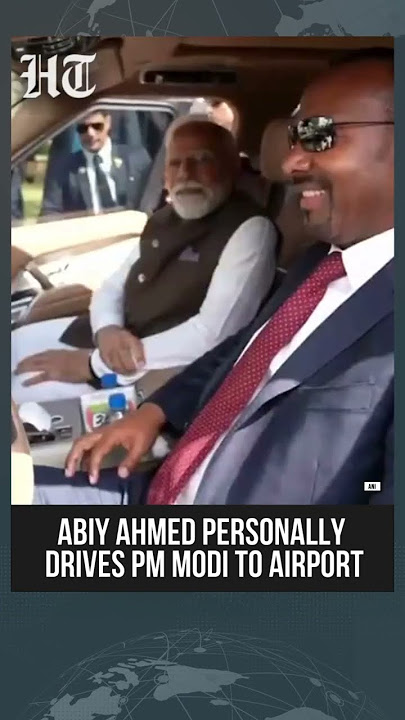 Modi Ethiopia Visit: Abiy Ahmed Drives PM Modi, Highlighting Strong India-Ethiopia Relations
