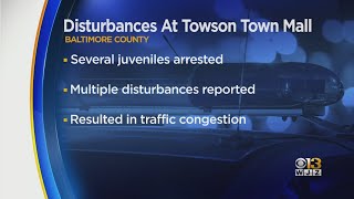 Baltimore County Officers Arrest Several Juveniles For Disturbance At Towson Town Center