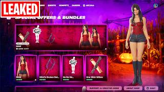 OBSESSION NIKKI FORTNITE ITEM SHOP early showcase (Skin, Emote & Bundle)