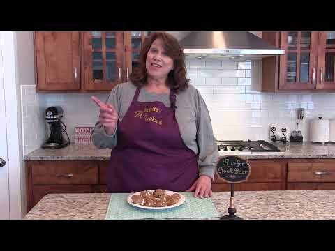 R is for Root Beer - Root Beer Float Cookies
